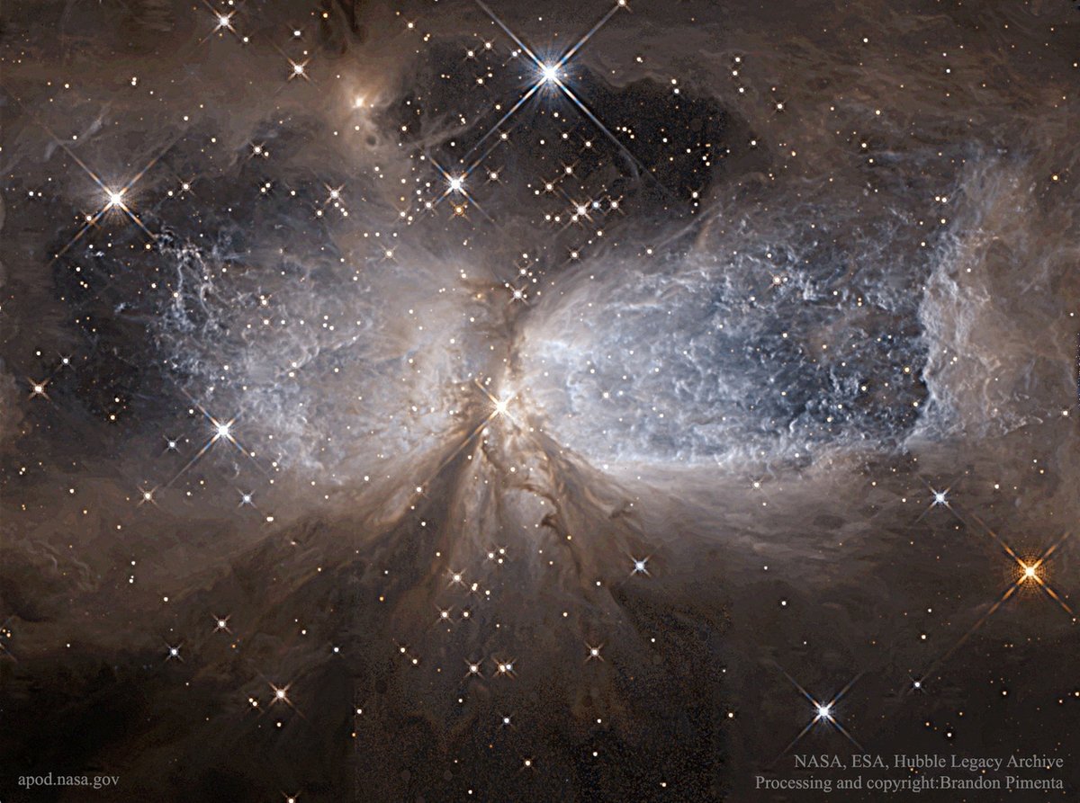 эмиссионная туманность sharpless 2-106 фото