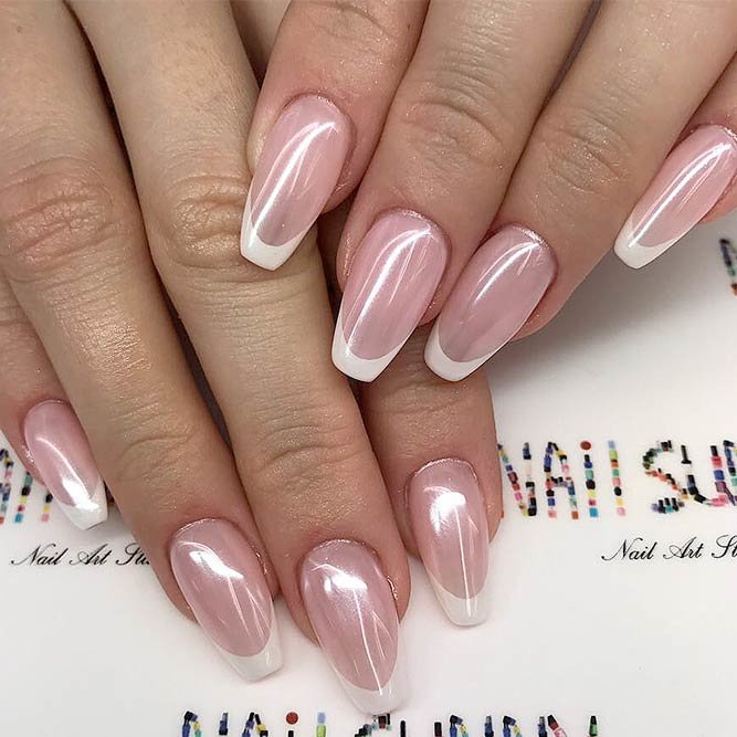 27 Fresh French Nail Designs How To Do French Manicure At Home