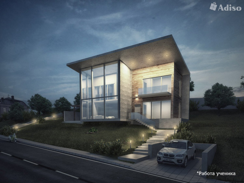 архитектурная визуализация 3ds max фото