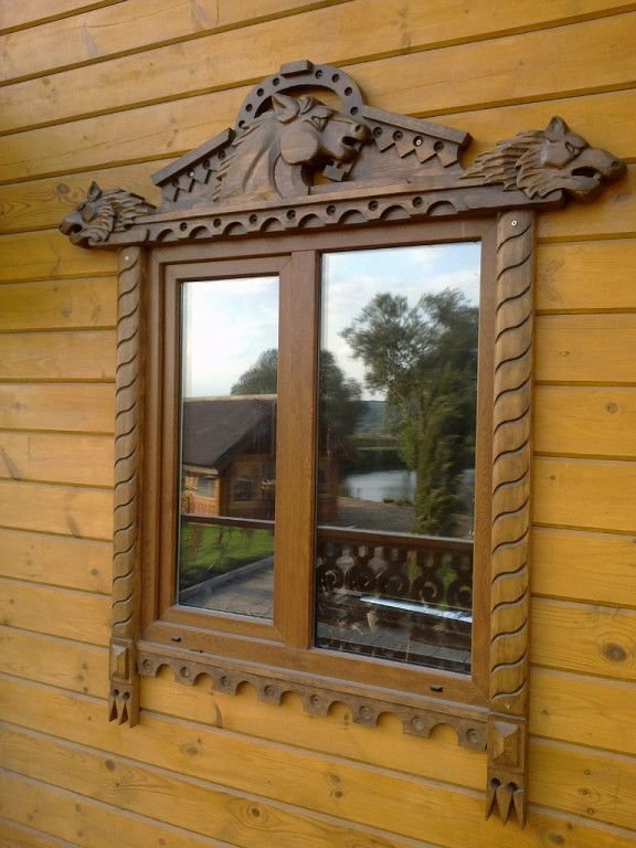 наличники на окна в доме фото
