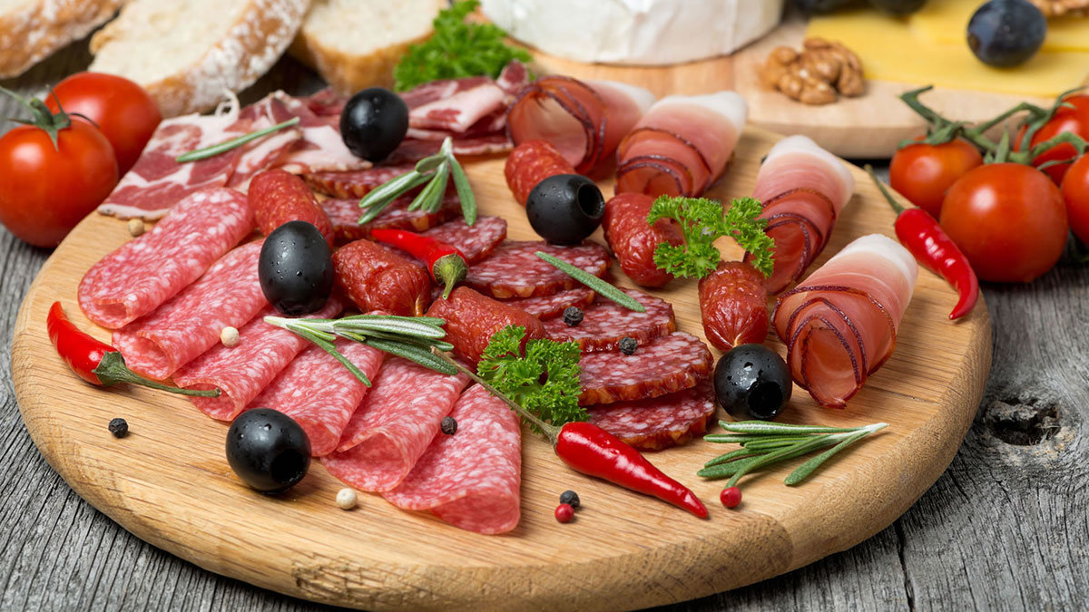 мясное ассорти фото