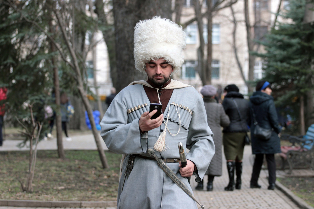 казак в папахе фото