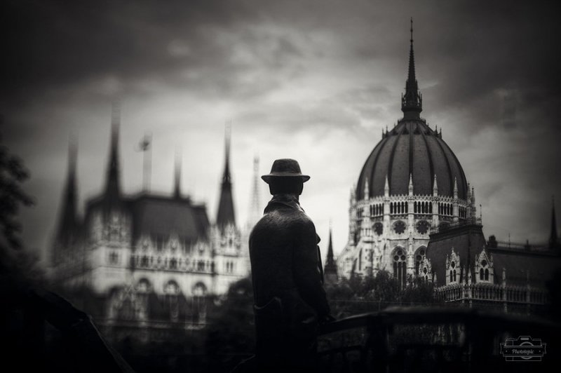 чёрно белая фотография фото