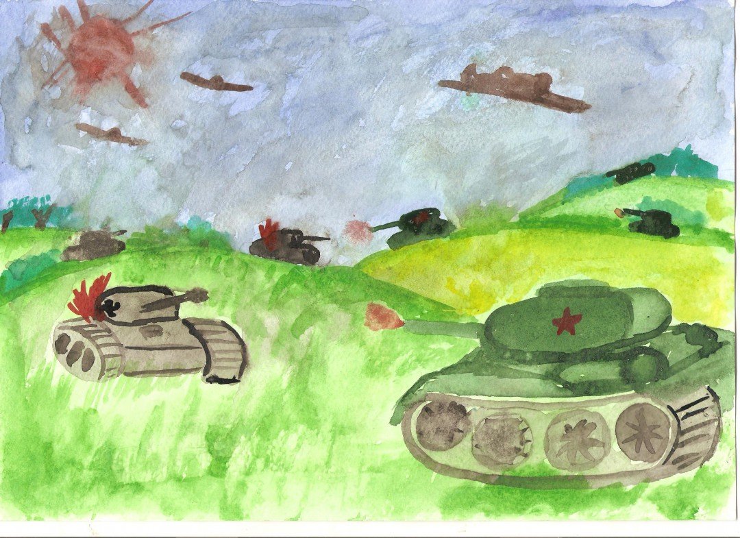 рисунок на тему война фото