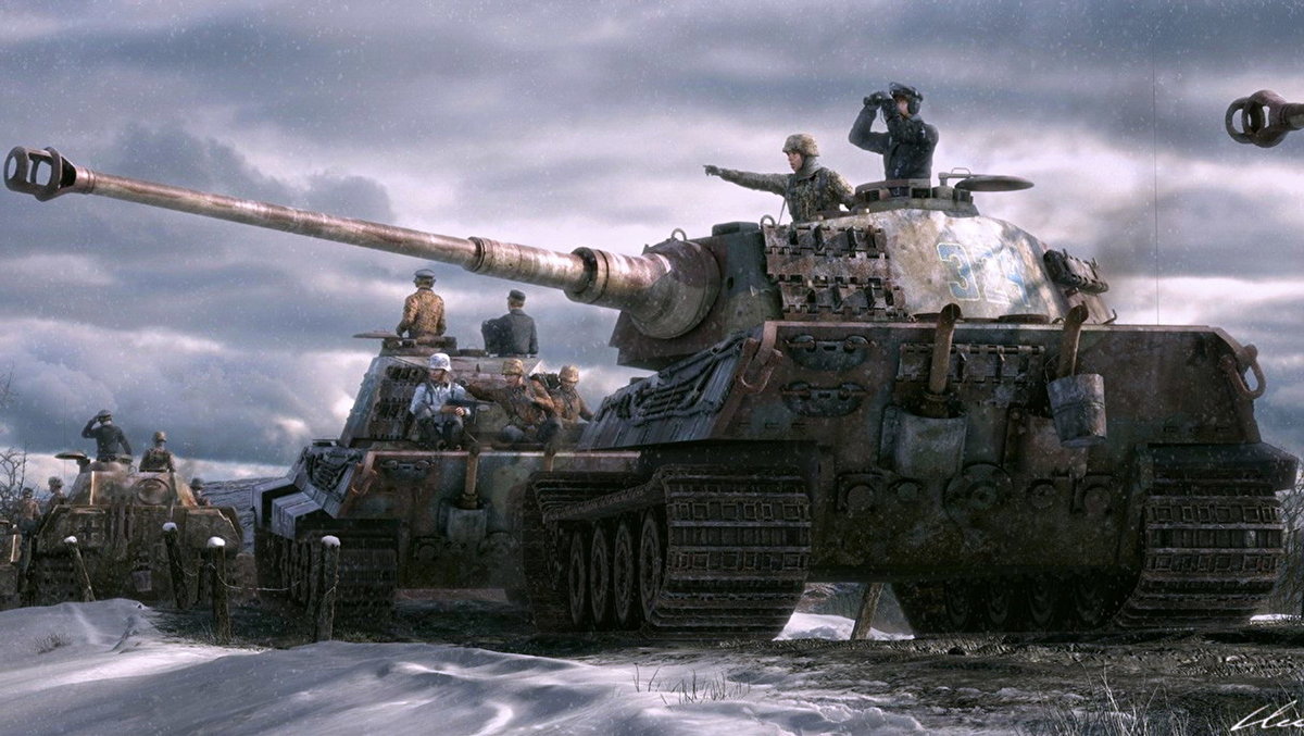 танк тигр 2 фото