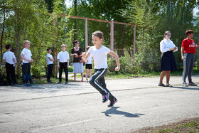Фото 57. Соревнования по бегу в 1-х классах. Внеурочная деятельность