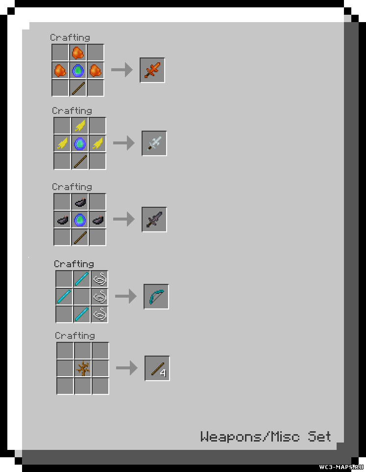 рецепты на майнкрафт 1.7.2 #9