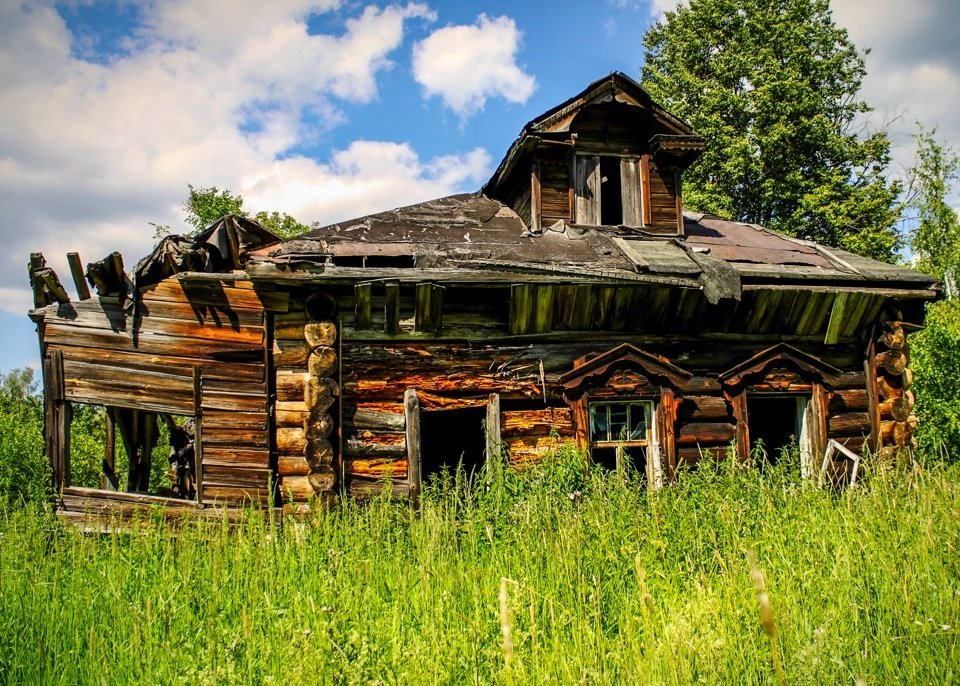 заброшенные деревни фото