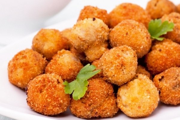 картофельные шарики с сыром фото