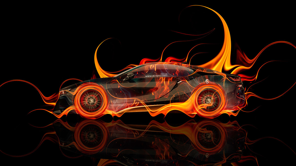 «BMW-i8-Side-Fire-Abstract-Car-2014-HD-Wallpapers-design-by-Tony-Kokhan-www.el-tony.com_.jpg ...