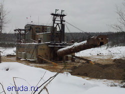 драга прииск соловьевский фото