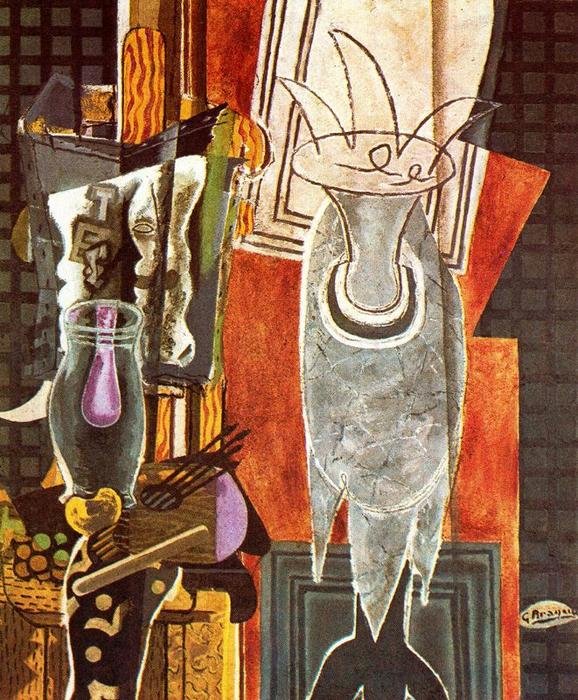 Пьедестал, 1938 по Georges Braque (1882-1963, France) | ArtsDot.com | Пьедестал, 1938 по Georges Braque (1882-1963, France) | ArtsDot.com