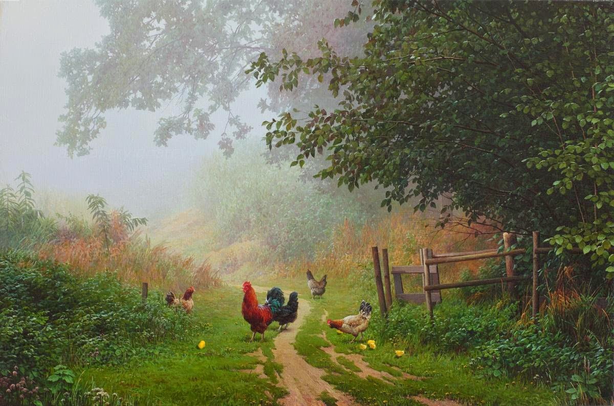 художник сергей курицын деревня фото