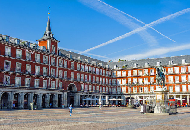 plaza mayor madrid фото