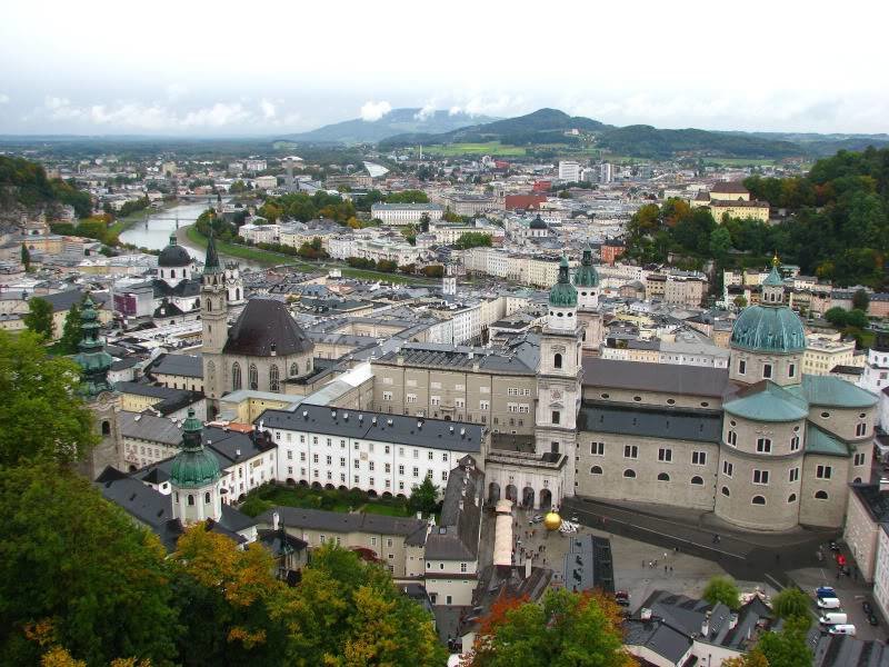 historic centre of salzburg фото