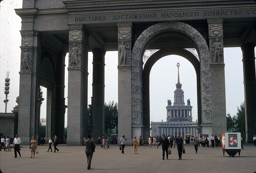 вднх главный вход фото