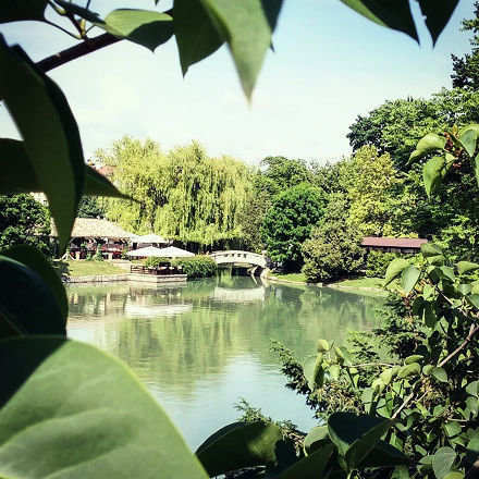 vondelpark в амстердаме фото