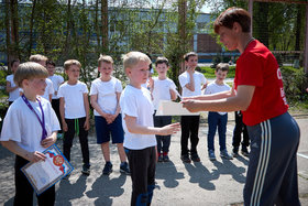 Фото 68. Соревнования по бегу в 1-х классах. Внеурочная деятельность