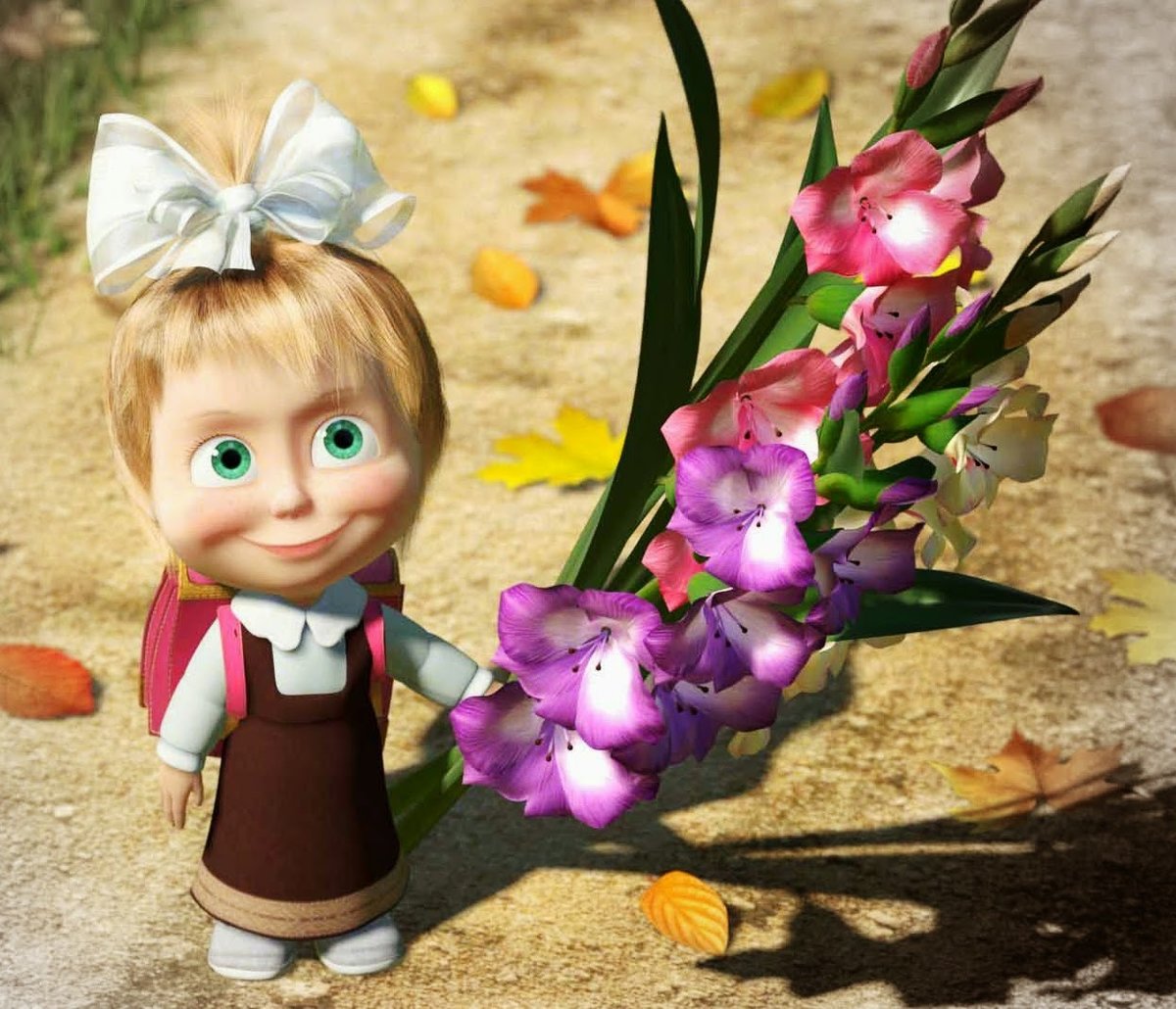 Gambar DP BBM Foto Lucu Masha And The Bear Caption Instagram Card