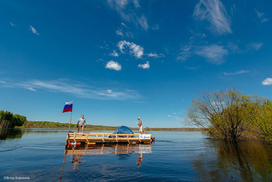 сплав по реке вятка на плоту фото