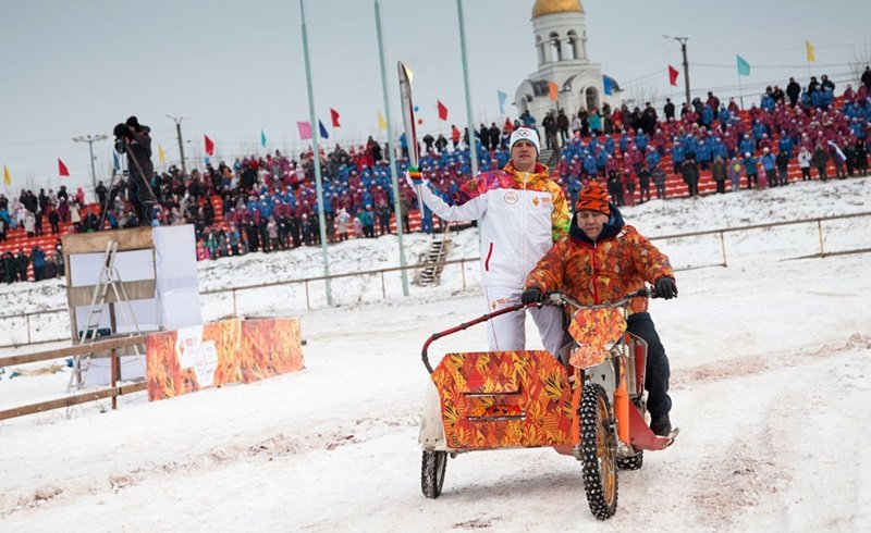 олимпийский огонь сочи 2014 фото