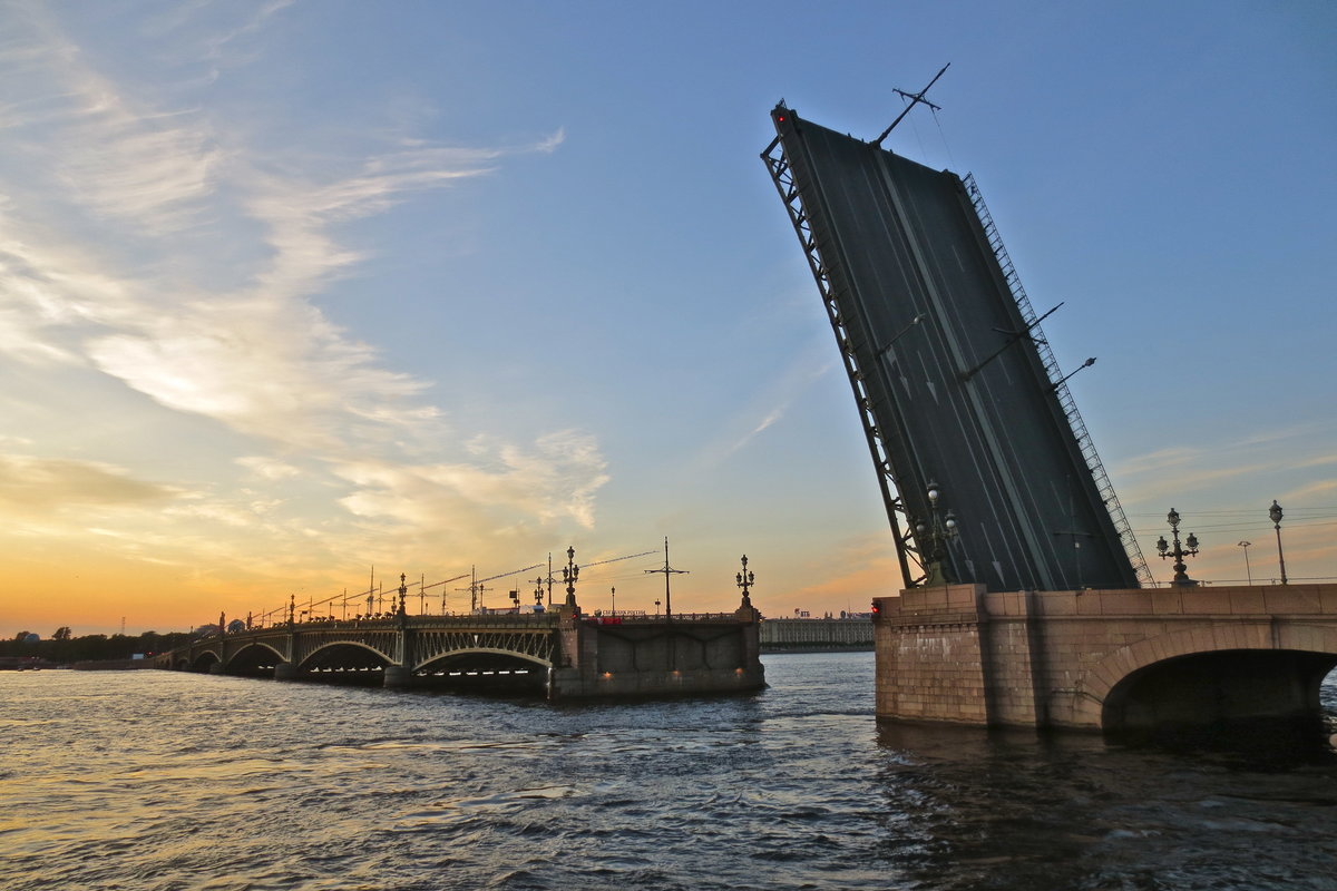 троицкий мост в санкт петербурге фото