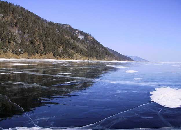 байкальский лед фото