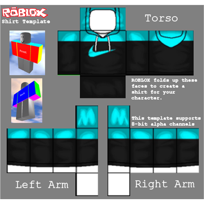 Roblox Blue Hoodie Template Slubne Suknie Info - hoodie template in roblox