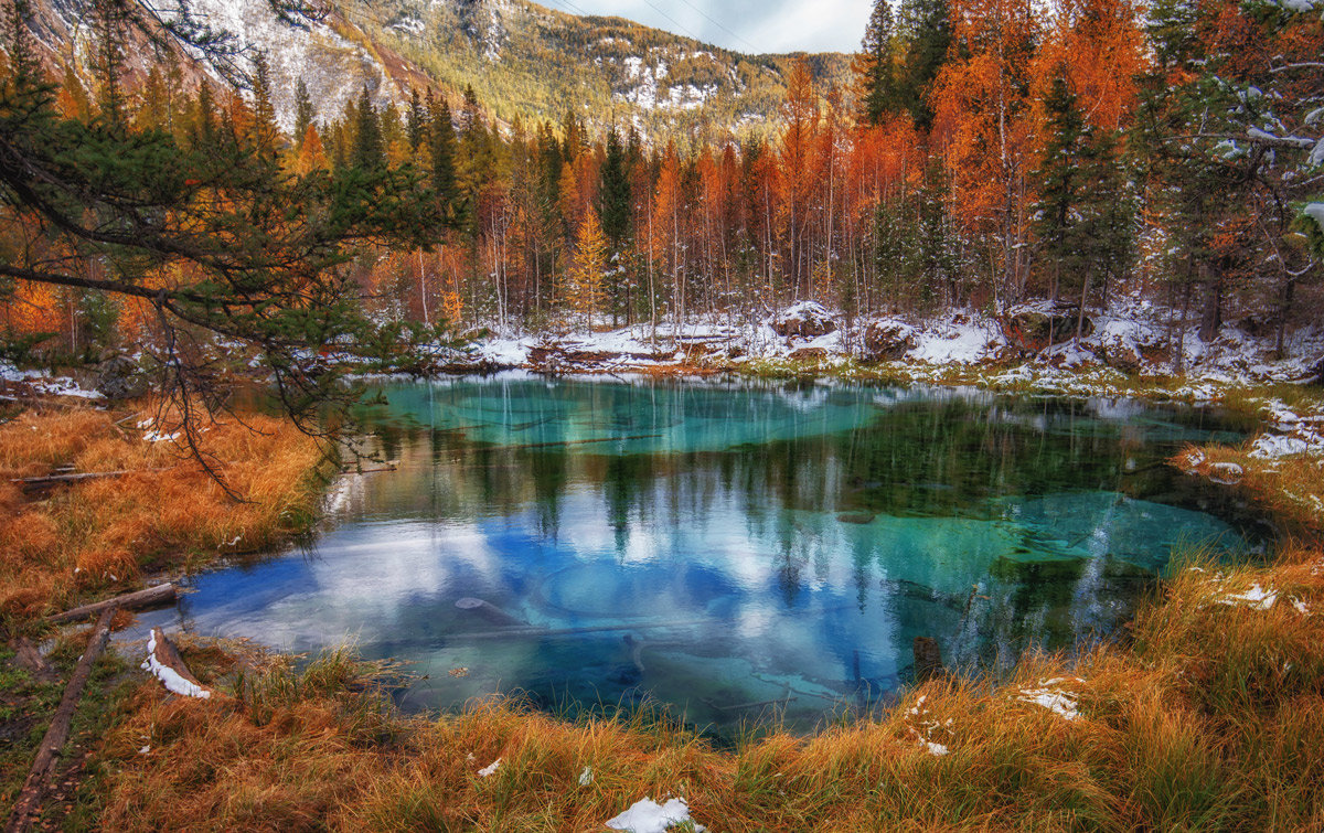 гейзерное озеро алтай фото