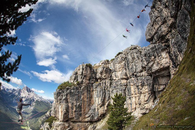 international highline meeting, монте пиана, италия фото
