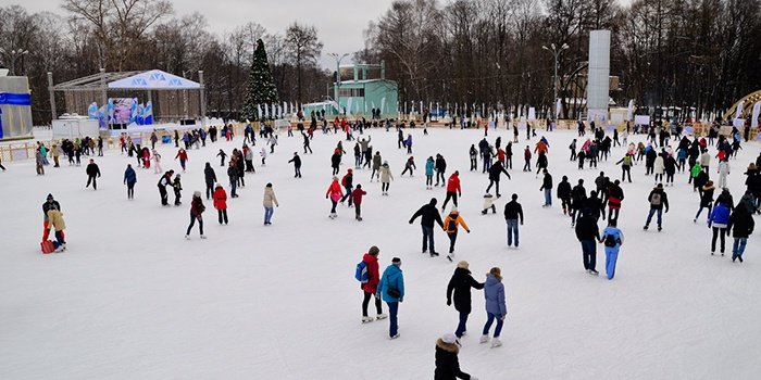 вднх каток фото