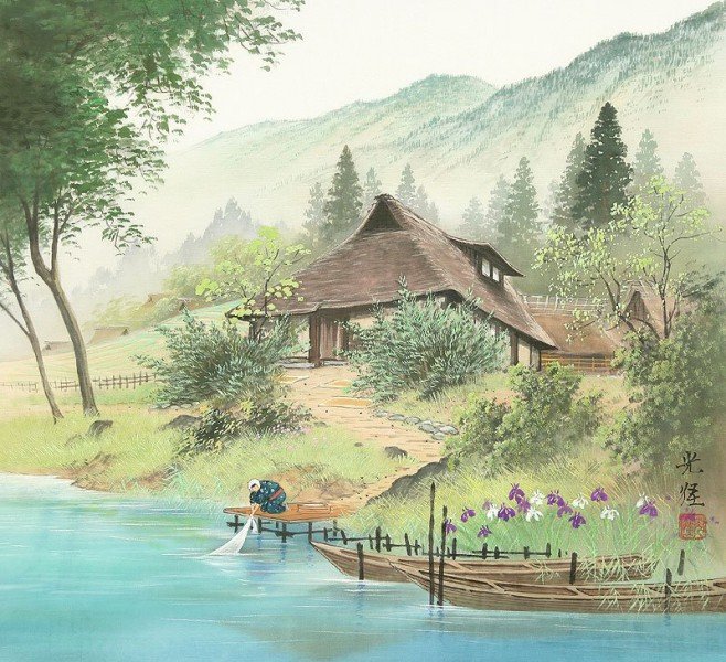 японский художник koukei kojima фото