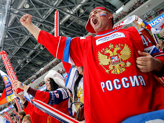 болельщики хоккея фото