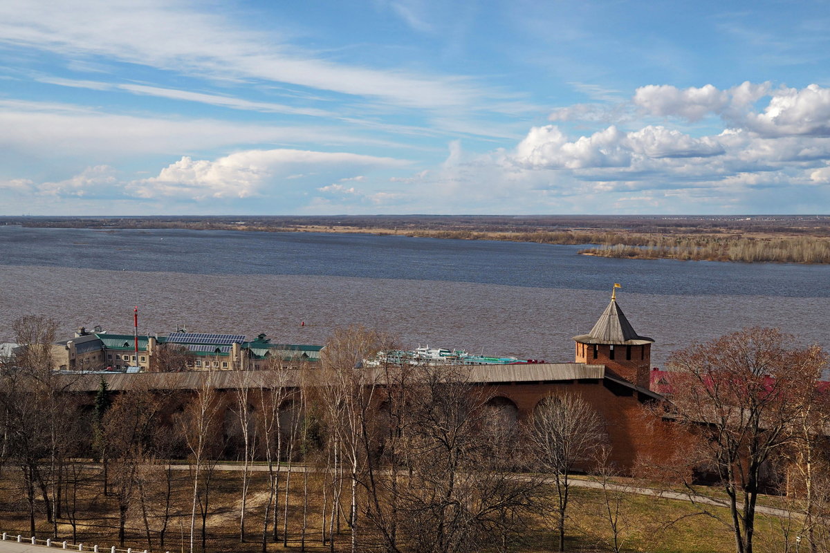 слияние оки и волги фото