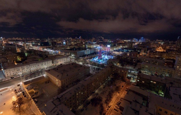 ночной волгоград фото