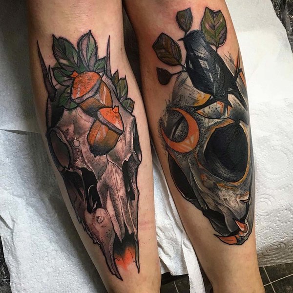 Shin Tattoo Ideas