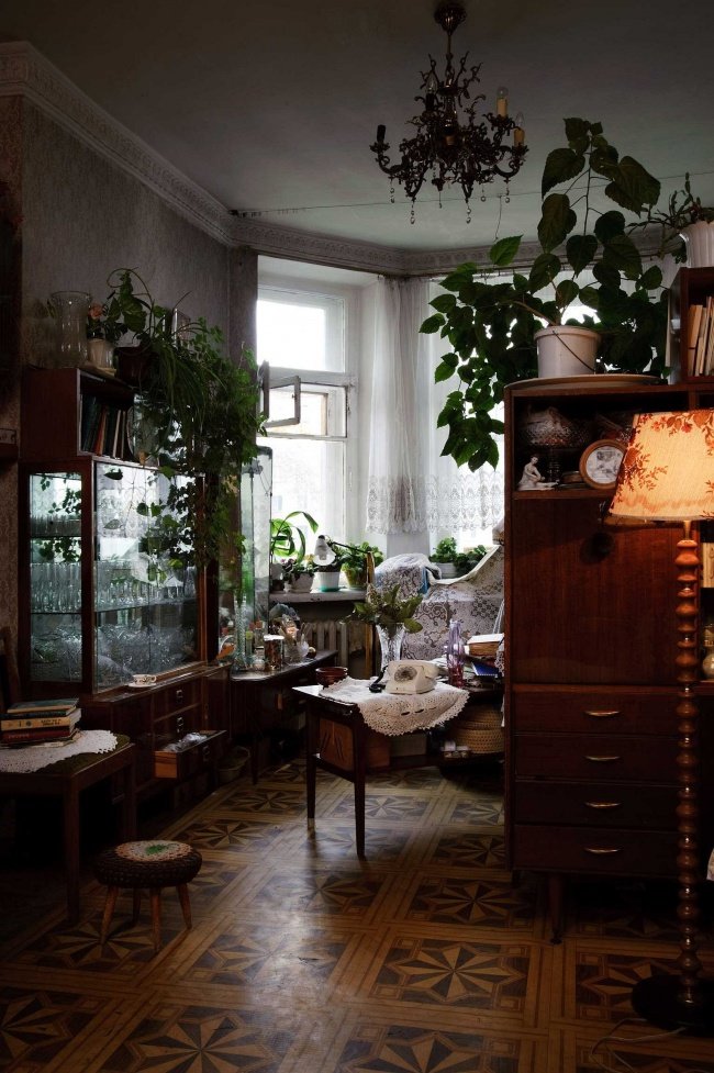 интерьер 50 х годов ссср фото