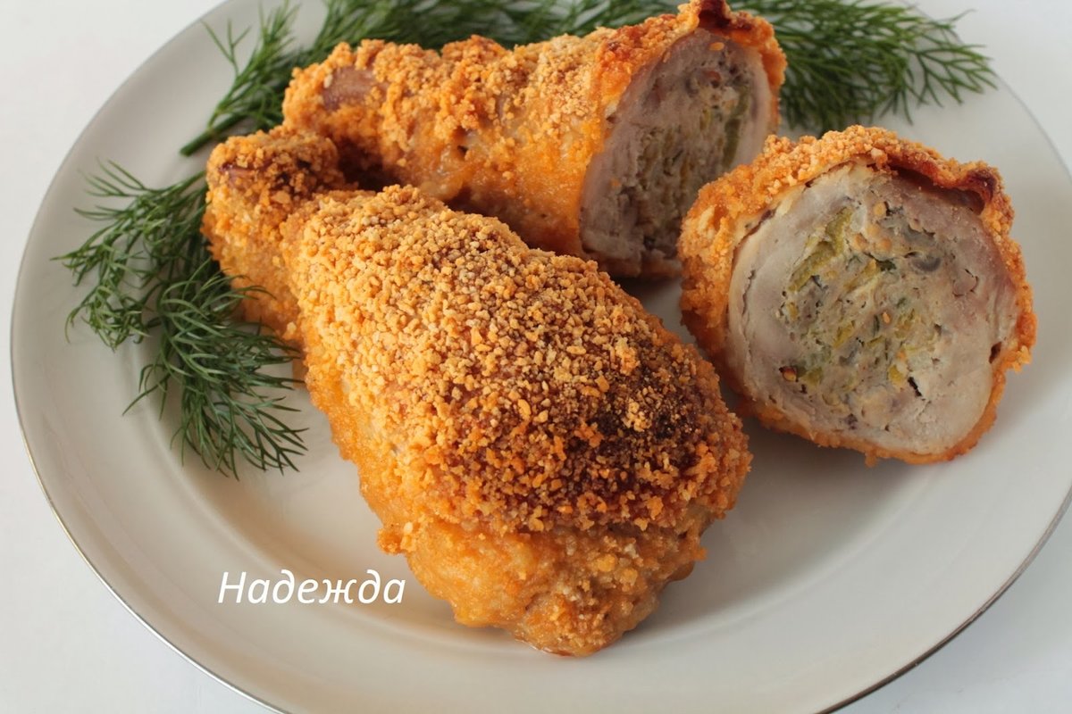 фаршированные куриные ножки фото