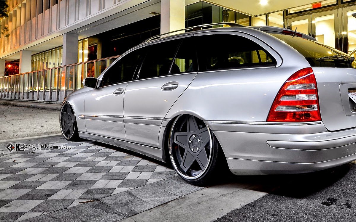 универсал w203 stance фото