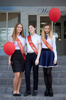 Фото 49. Последний звонок в старших классах. Общие фото. 2018