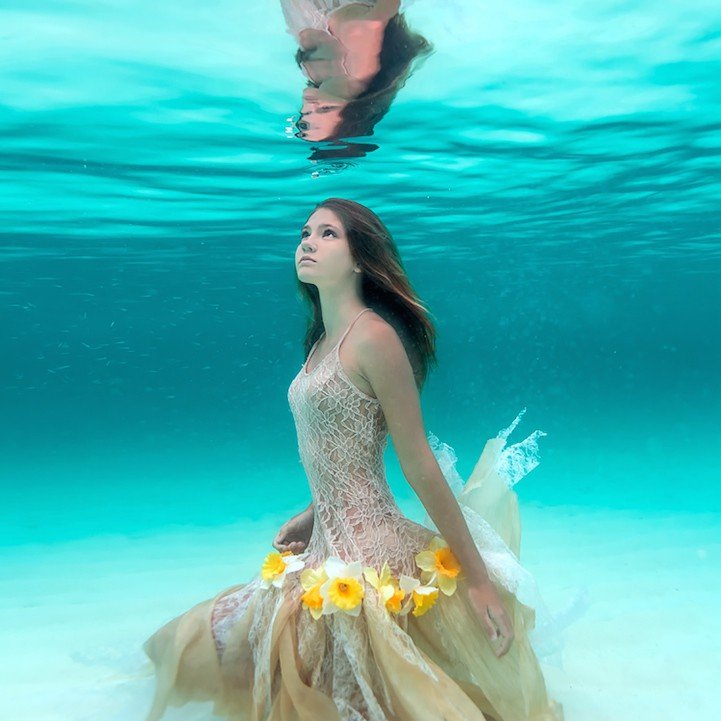 елена калис underwater фото