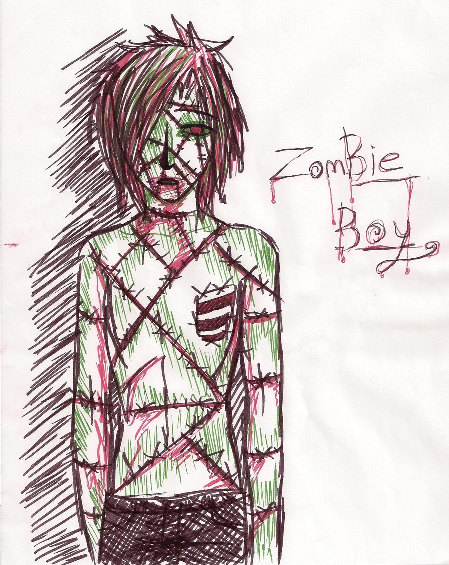 Anime Zombie Boy Www Galleryhip Com The Hippest Pics Card From.