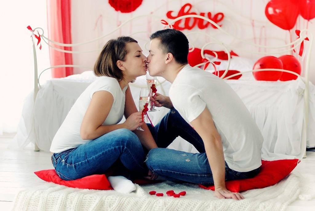 love story фотосессия в студии фото
