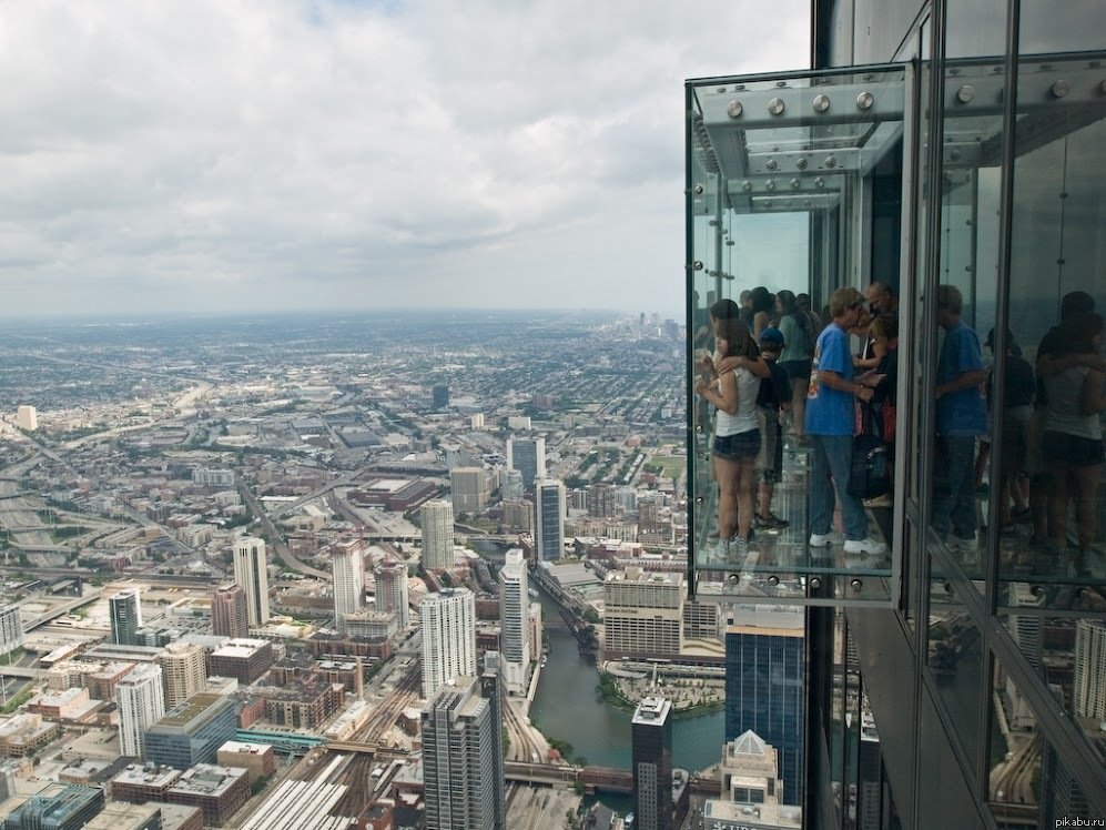 willis tower skydeck фото