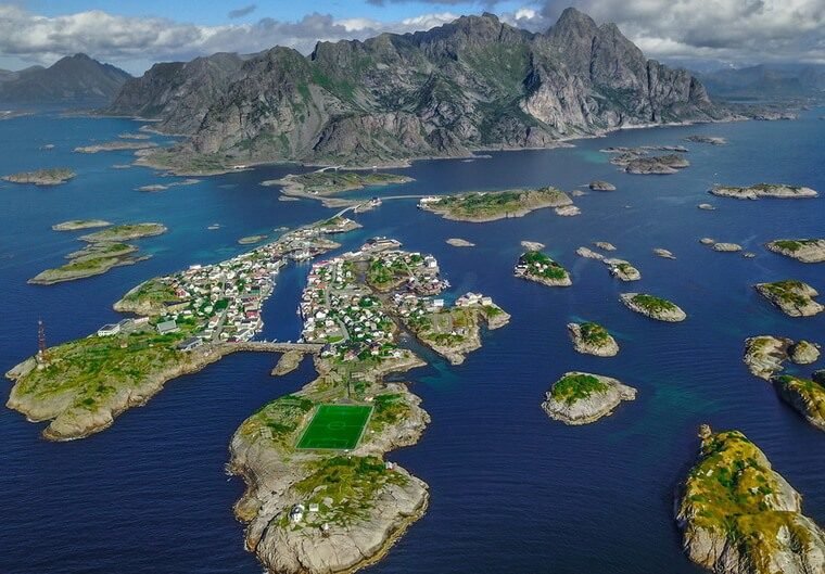 лофотенские острова норвегия фото