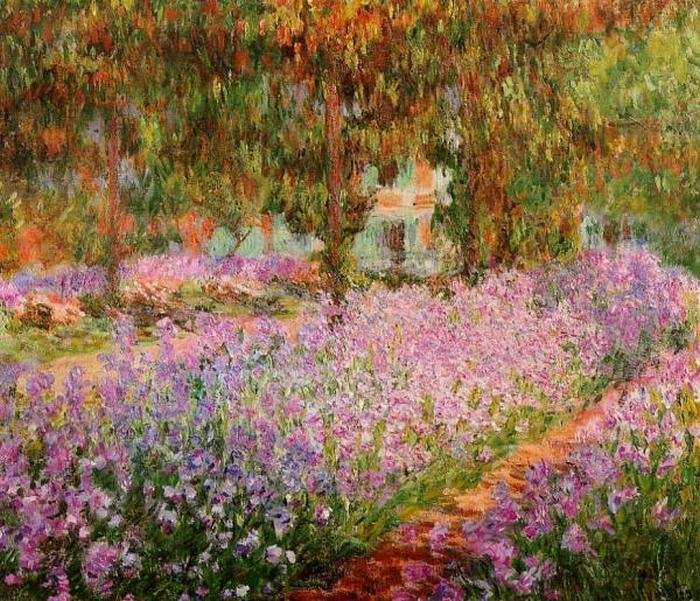 сад художника в живерни клод моне фото