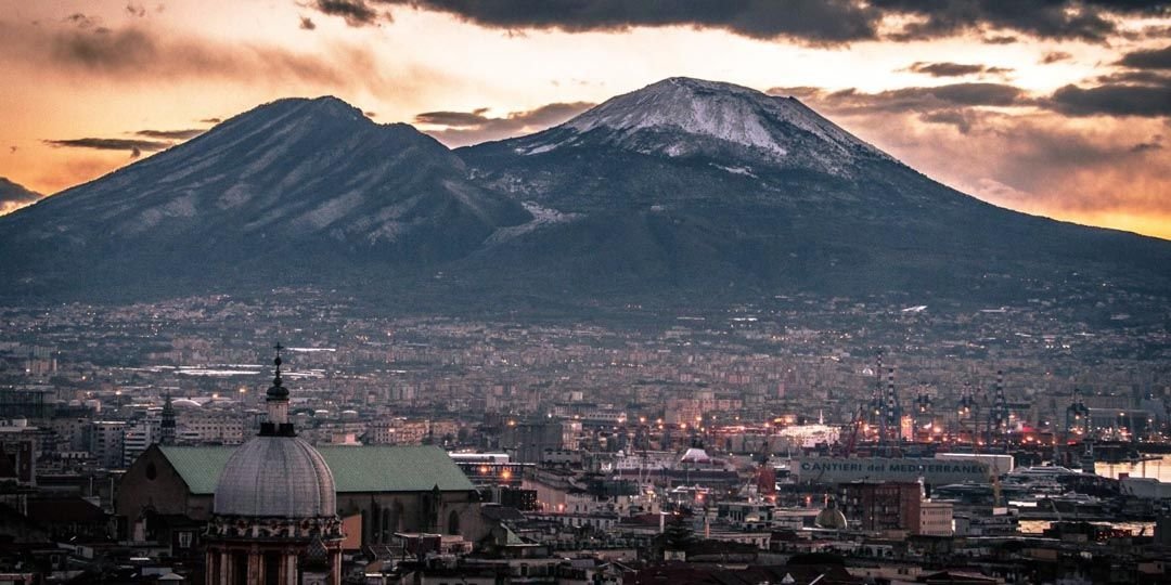 вулкан везувий в италии фото