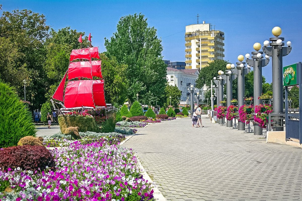 анапа достопримечательности алые паруса фото