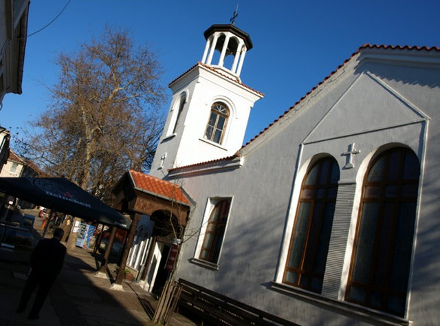 часовня святого георгия в созополе, болгария фото