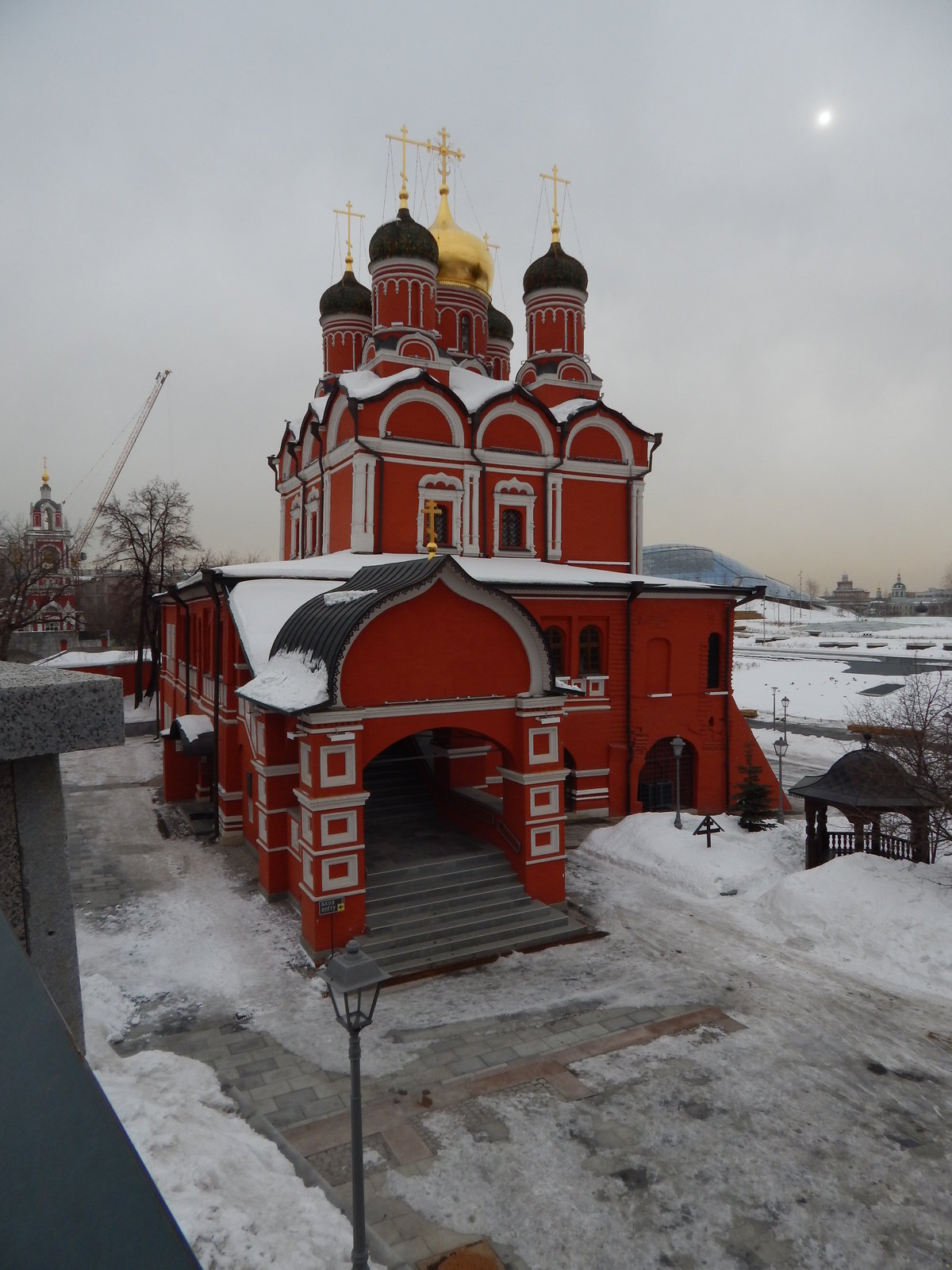 церковь георгия победоносца на псковской горке, москва фото